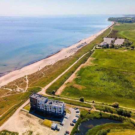Beachterraceone - Eg, Meerblick, Terrasse, Kamin, Sauna Olpenitz Dış mekan fotoğraf