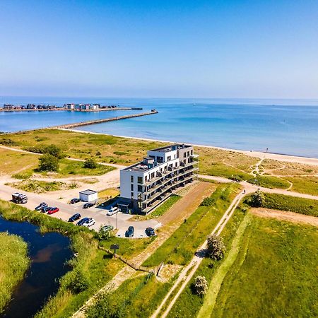Beachterraceone - Eg, Meerblick, Terrasse, Kamin, Sauna Olpenitz Dış mekan fotoğraf