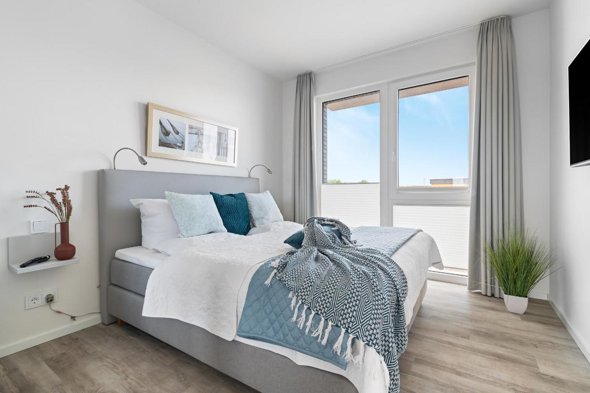 Beachterraceone - Eg, Meerblick, Terrasse, Kamin, Sauna Olpenitz Dış mekan fotoğraf