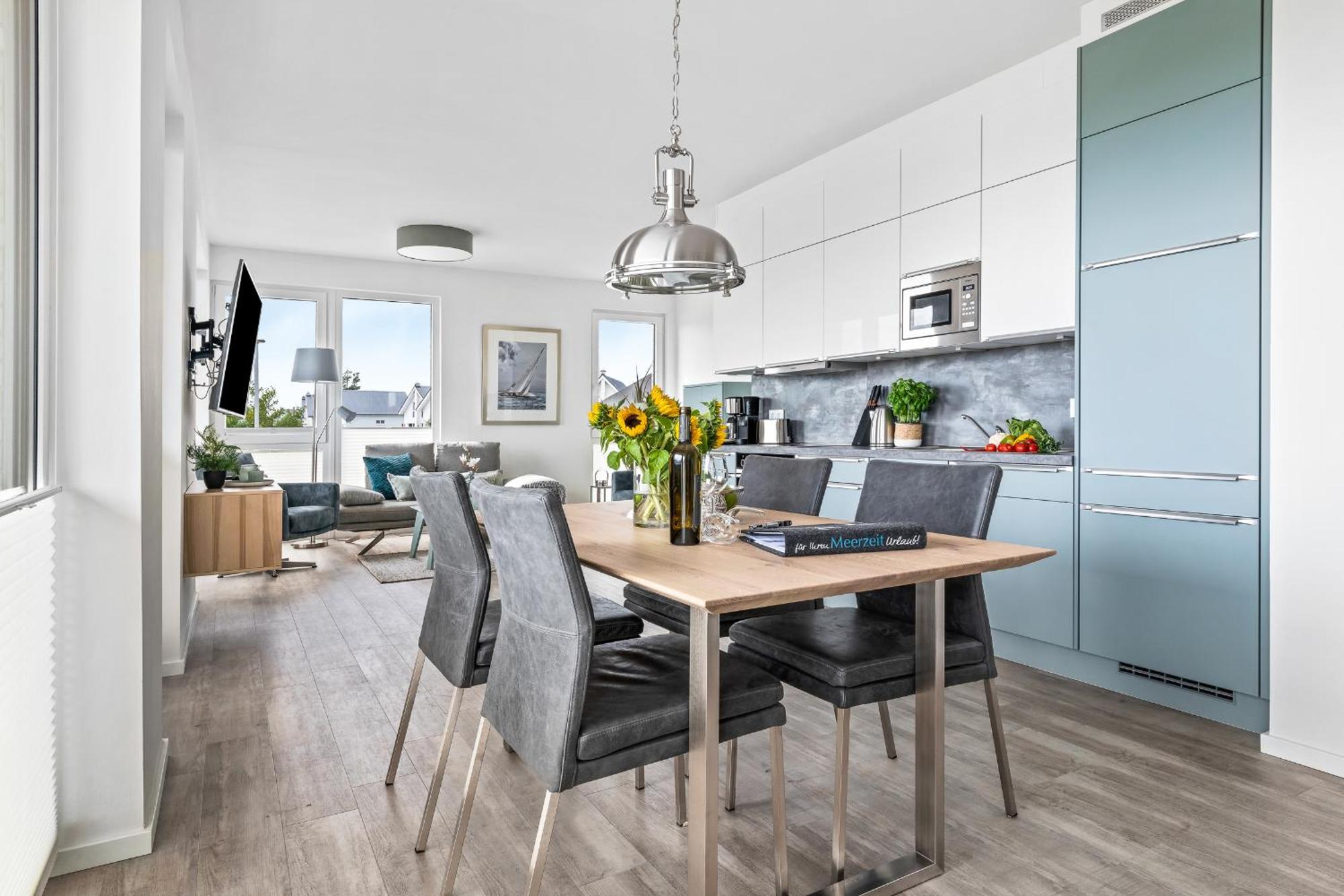 Beachterraceone - Eg, Meerblick, Terrasse, Kamin, Sauna Olpenitz Dış mekan fotoğraf